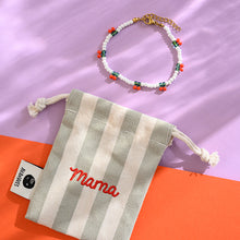 Laden Sie das Bild in den Galerie-Viewer, Perlenarmband Mama Kirschen