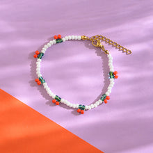 Laden Sie das Bild in den Galerie-Viewer, Perlenarmband Mama Kirschen