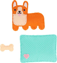 Laden Sie das Bild in den Galerie-Viewer, Mini Bastelset "Corgi"