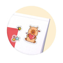 Laden Sie das Bild in den Galerie-Viewer, Sticker-Set Capybara