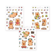 Laden Sie das Bild in den Galerie-Viewer, Sticker-Set Capybara