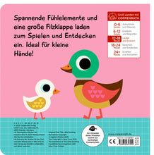 Laden Sie das Bild in den Galerie-Viewer, Mein Fühlbuch: Kleine Ente ab 1J.