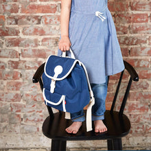 Laden Sie das Bild in den Galerie-Viewer, Kinderrucksack 1-3 Jahre navy