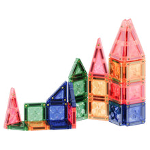 Laden Sie das Bild in den Galerie-Viewer, Mini Magnetische Bausteine Pastel 28 Teile