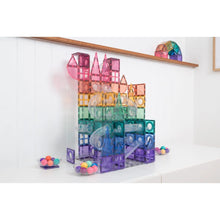 Laden Sie das Bild in den Galerie-Viewer, Magnetische Bausteine Pastel Kugelbahn Ball Run Expansion Pack 80 Teile