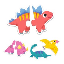 Laden Sie das Bild in den Galerie-Viewer, Puzzle Duo "Dinos"