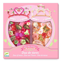 Laden Sie das Bild in den Galerie-Viewer, Schmuck basteln: Tiaras Rosa