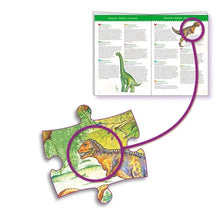 Laden Sie das Bild in den Galerie-Viewer, Wimmel-Puzzle "Dinosaurier" 100-teilig
