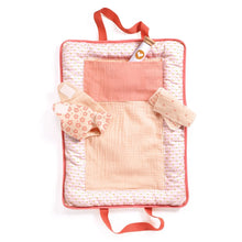 Laden Sie das Bild in den Galerie-Viewer, Pomea Puppen Wickeltasche Pink Peak