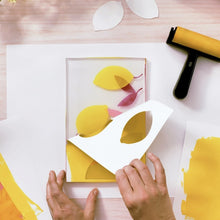 Laden Sie das Bild in den Galerie-Viewer, Atelier 46 "Gel-Druck Zitronen"