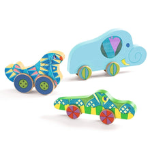 Laden Sie das Bild in den Galerie-Viewer, Holzpuzzle 2in1 Puzz &amp; Roll Bariolo