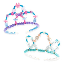 Laden Sie das Bild in den Galerie-Viewer, Schmuck basteln: Tiaras Blau
