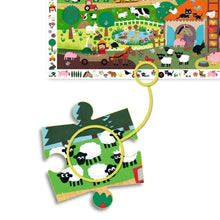 Laden Sie das Bild in den Galerie-Viewer, Wimmel-Puzzle "Bauernhof" 35-teilig