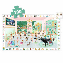 Laden Sie das Bild in den Galerie-Viewer, Wimmel-Puzzle "Tanzschule" 100-teilig