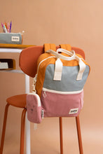 Laden Sie das Bild in den Galerie-Viewer, Arthur Kinderrucksack Tricolore Salbei