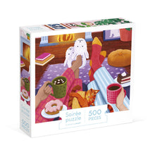 Laden Sie das Bild in den Galerie-Viewer, Kaminabend Puzzle 500-teilig
