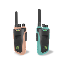 Laden Sie das Bild in den Galerie-Viewer, Kidytalk Walkie Talkie Set rosa/türkis