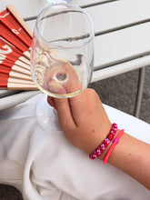 Laden Sie das Bild in den Galerie-Viewer, Haargummi Red Bubblegum stripe