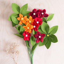Laden Sie das Bild in den Galerie-Viewer, Crafters Diy Filz Blumenstrauß