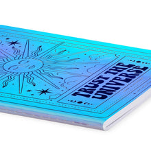 Laden Sie das Bild in den Galerie-Viewer, Liniertes Notizbuch Large B5 "Trust the Universe"