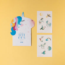 Laden Sie das Bild in den Galerie-Viewer, Tattoos Einhorn