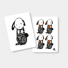 Laden Sie das Bild in den Galerie-Viewer, Flashcards Kontrastkarten "Bauernhoftiere"