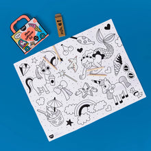 Laden Sie das Bild in den Galerie-Viewer, Mini Coloring Kit "Lily"