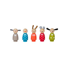 Laden Sie das Bild in den Galerie-Viewer, La grande famille "Figuren Set"