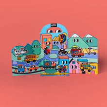 Laden Sie das Bild in den Galerie-Viewer, Montessori Sticker Set "Vroom"