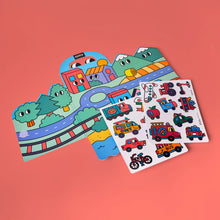 Laden Sie das Bild in den Galerie-Viewer, Montessori Sticker Set "Vroom"