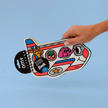 Laden Sie das Bild in den Galerie-Viewer, Sticker Activity Book Flugzeug