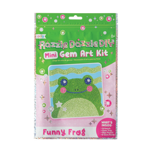 Laden Sie das Bild in den Galerie-Viewer, Razzle Dazzle DIY Diamond Painting Kit Funny Frog