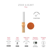 Laden Sie das Bild in den Galerie-Viewer, Zoo Light 3-in-1-Lampe Fuchs