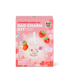 Laden Sie das Bild in den Galerie-Viewer, Bag Charm Kit Strawberry Bubble Tea