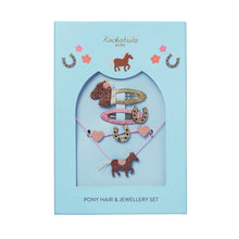 Laden Sie das Bild in den Galerie-Viewer, Schmuck Geschenkset "Peggy Pony"