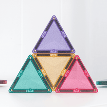 Laden Sie das Bild in den Galerie-Viewer, Magnetische Bausteine Glitter Castle Pack 48 Teile