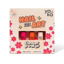 Laden Sie das Bild in den Galerie-Viewer, 2-in-1-Nagellack-Set "Flower Power"