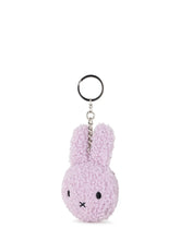 Laden Sie das Bild in den Galerie-Viewer, Flacher Miffy Eco Teddy Schlüsselanhänger Lavender