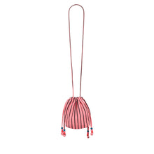 Laden Sie das Bild in den Galerie-Viewer, Mini Billie Umhängetasche "Stripes Tennis Funky pink"
