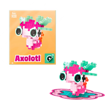 Laden Sie das Bild in den Galerie-Viewer, Pet Packet Mini Bausteine "Axolotl pink"