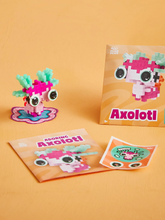 Laden Sie das Bild in den Galerie-Viewer, Pet Packet Mini Bausteine "Axolotl pink"