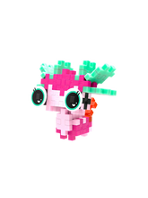 Laden Sie das Bild in den Galerie-Viewer, Pet Packet Mini Bausteine "Axolotl pink"