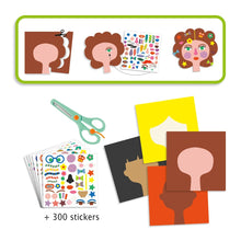 Laden Sie das Bild in den Galerie-Viewer, Sticker Frisuren