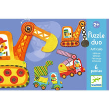 Laden Sie das Bild in den Galerie-Viewer, Puzzle Duo "Bewegte Fahrzeuge"